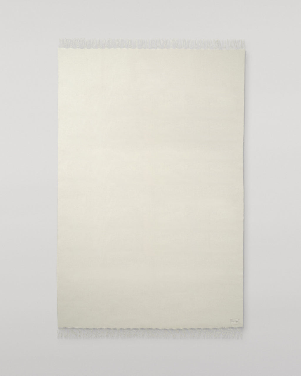 Johnstons of Elgin - Plain White Cashmere Throw