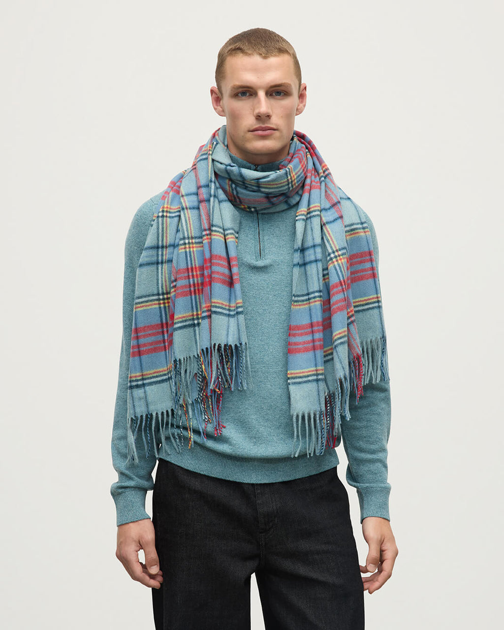 Johnstons of Elgin - Anderson Tartan Cashmere Stole
