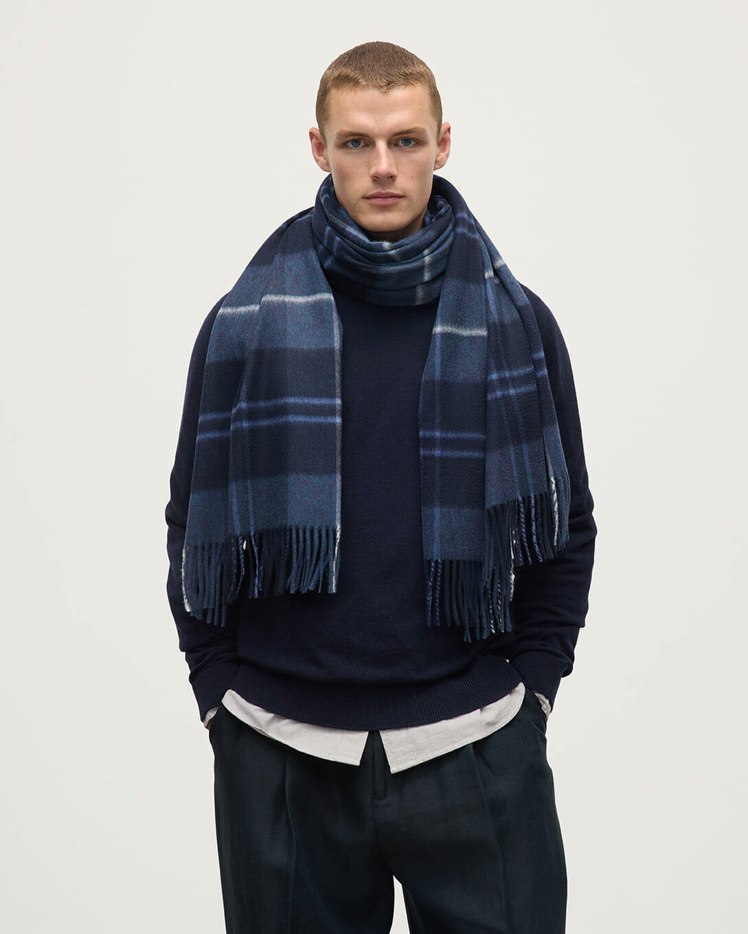 Johnstons of Elgin - Fife Modern Tartan Cashmere Stole