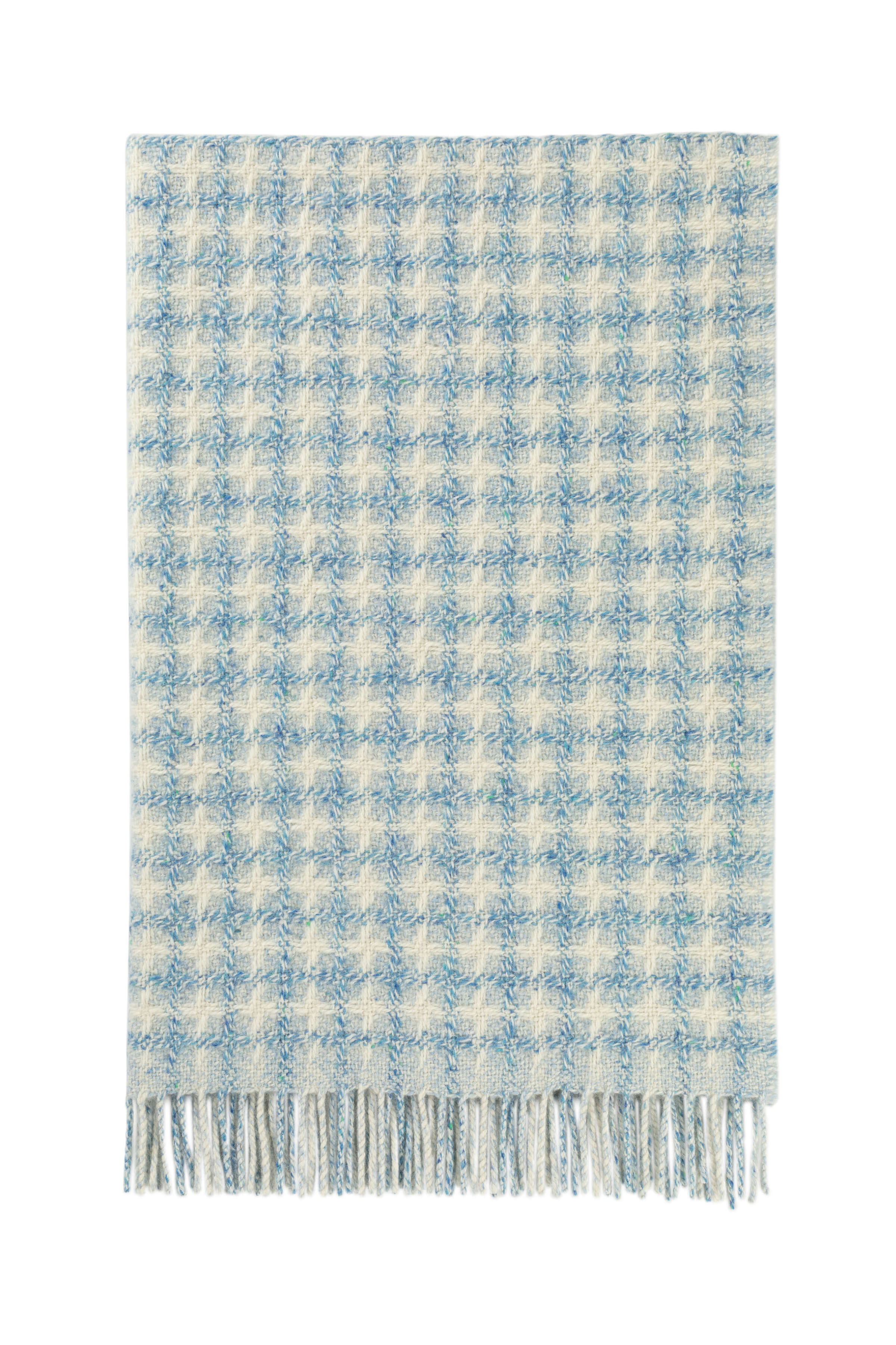 Johnstons of Elgin - Donegal Cashmere Blue Baby Blanket