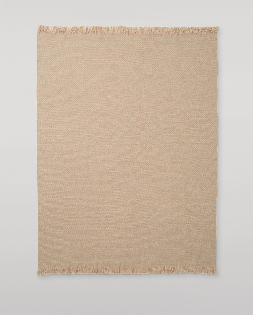 Johnstons of Elgin - Yarrow Natural Cashmere Throw
