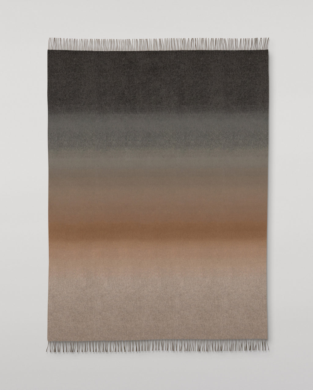 Johnstons of Elgin - Umbra Brown Ombre Cashmere Throw