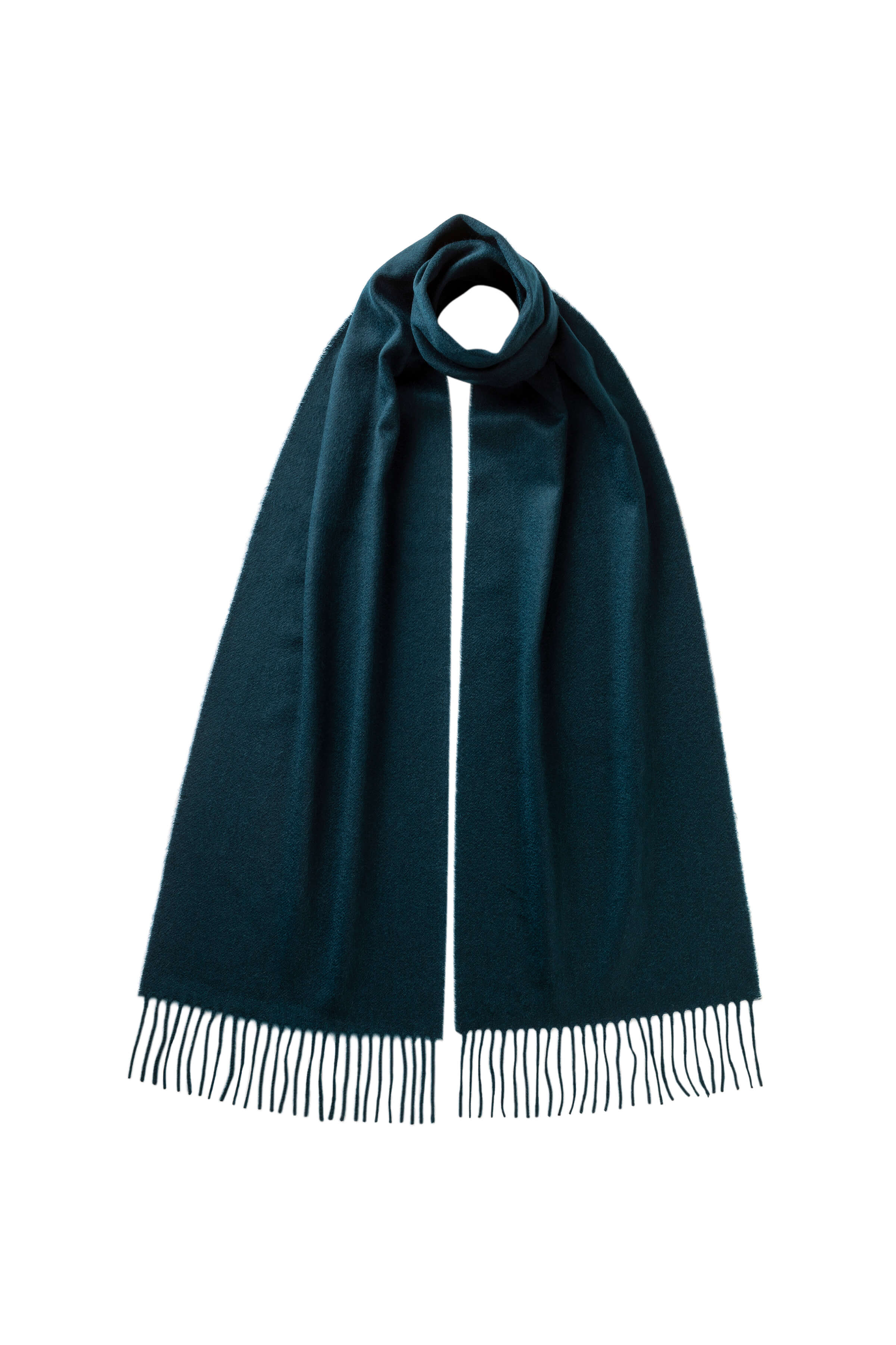 Johnstons of Elgin - Green Cashmere Scarf