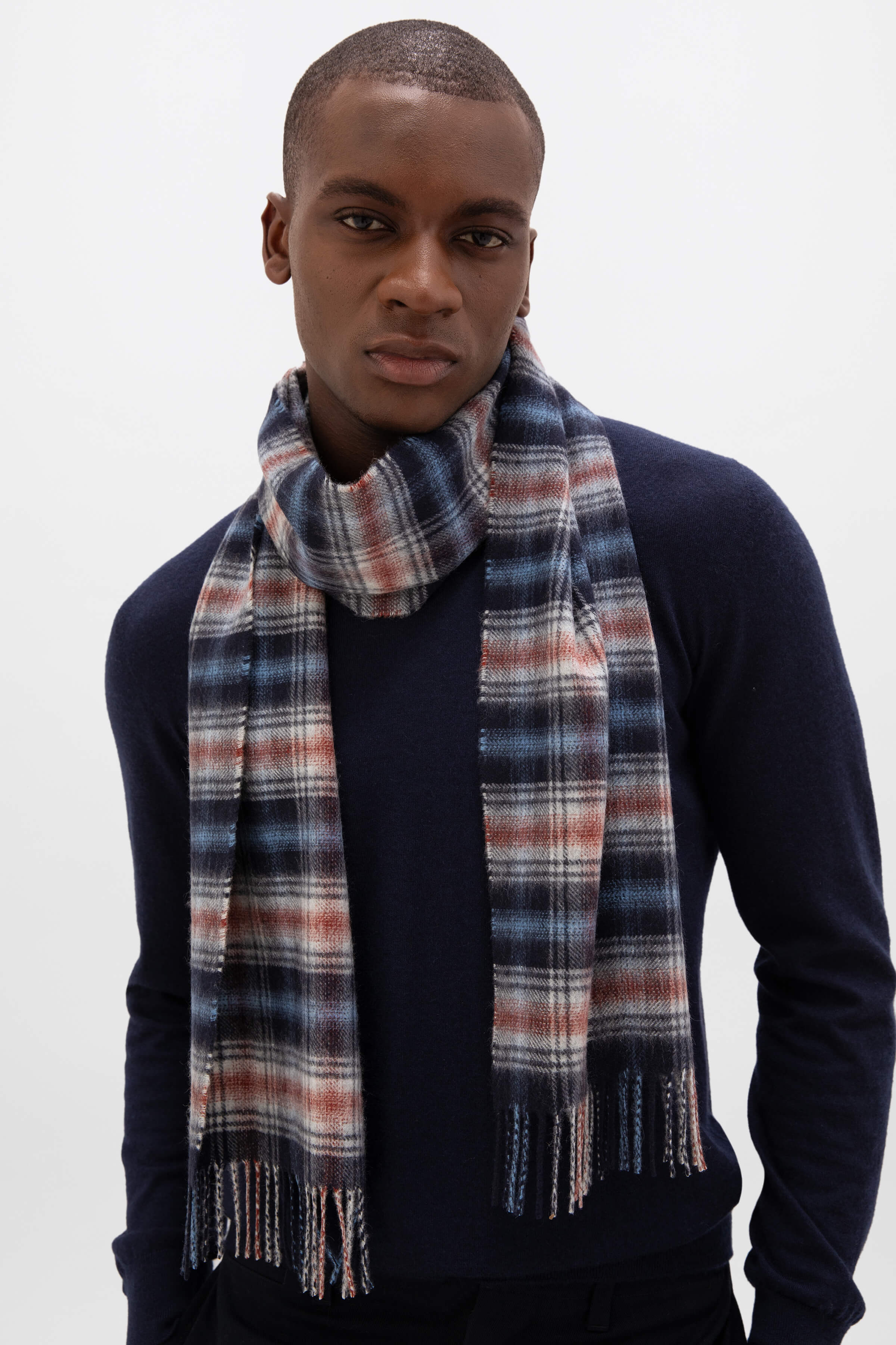 Johnstons of Elgin - Tweed Cashmere Scarf