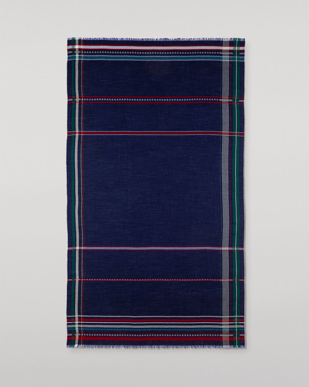 Johnstons of Elgin - Helmina Navy Cashmere Scarf