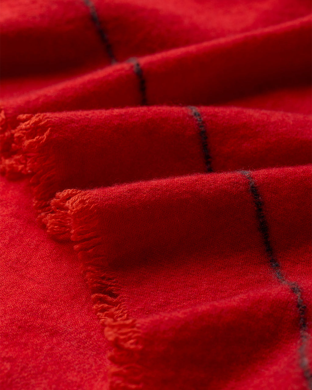 Johnstons of Elgin - Usan Red Cashmere Scarf