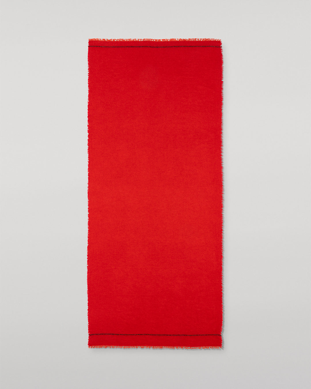 Johnstons of Elgin - Usan Red Cashmere Scarf