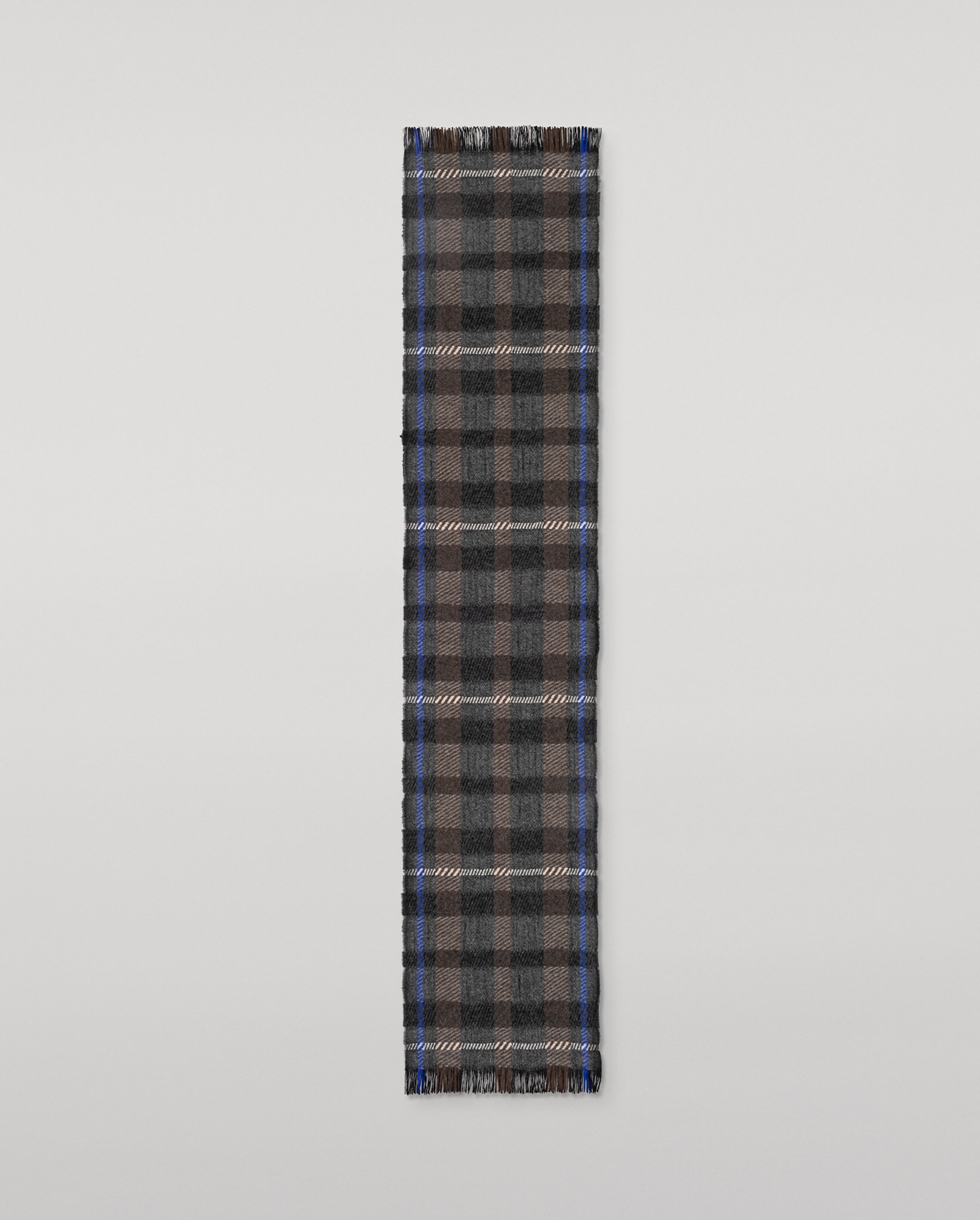 Johnstons of Elgin - Crowe Charcoal Cashmere Scarf