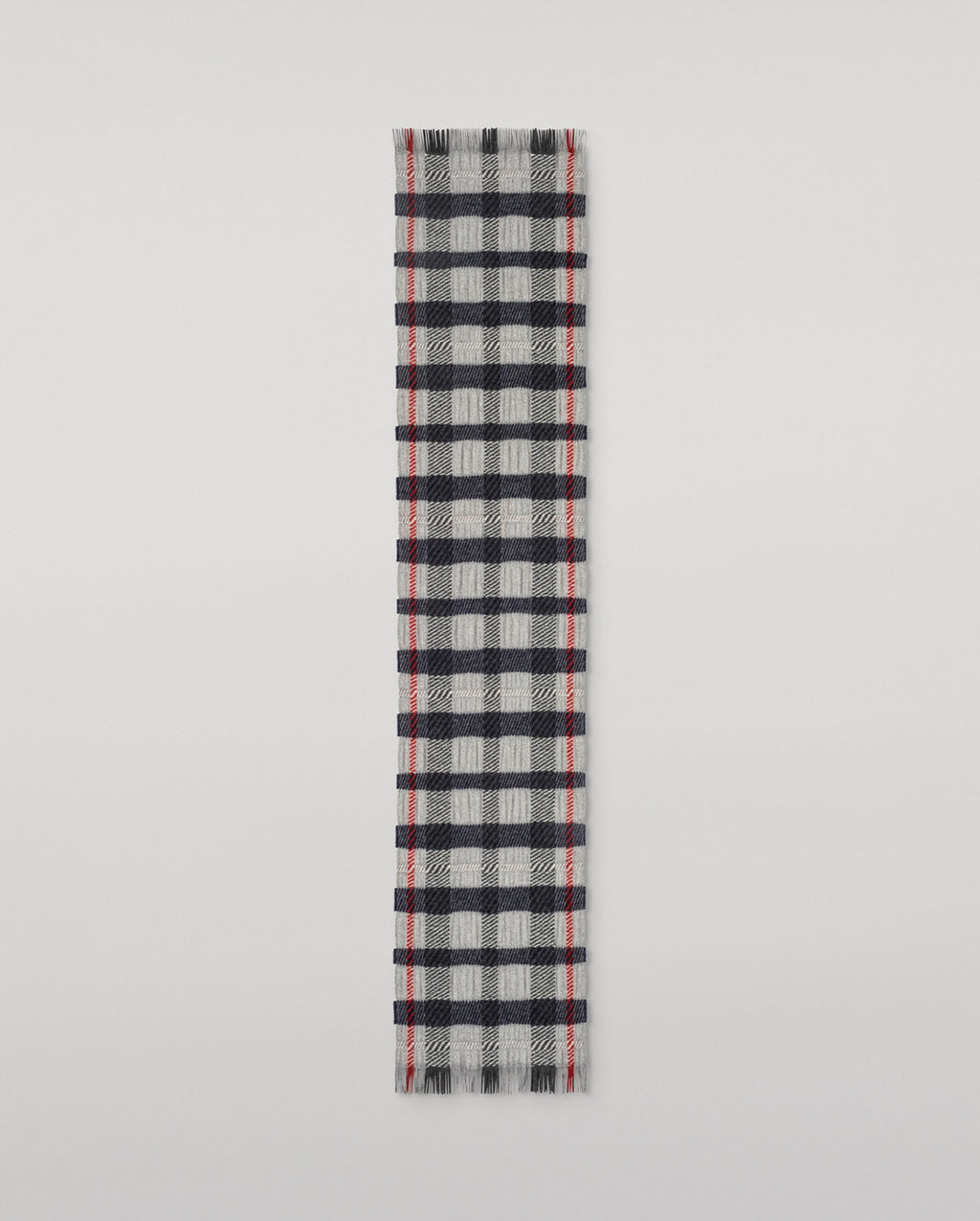 Johnstons of Elgin - Crowe Silver Cashmere Scarf