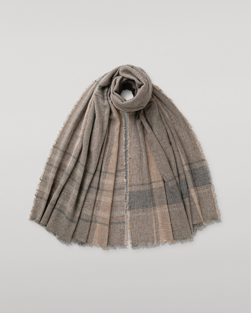Johnstons of Elgin - Gullane Natural Cashmere Stole