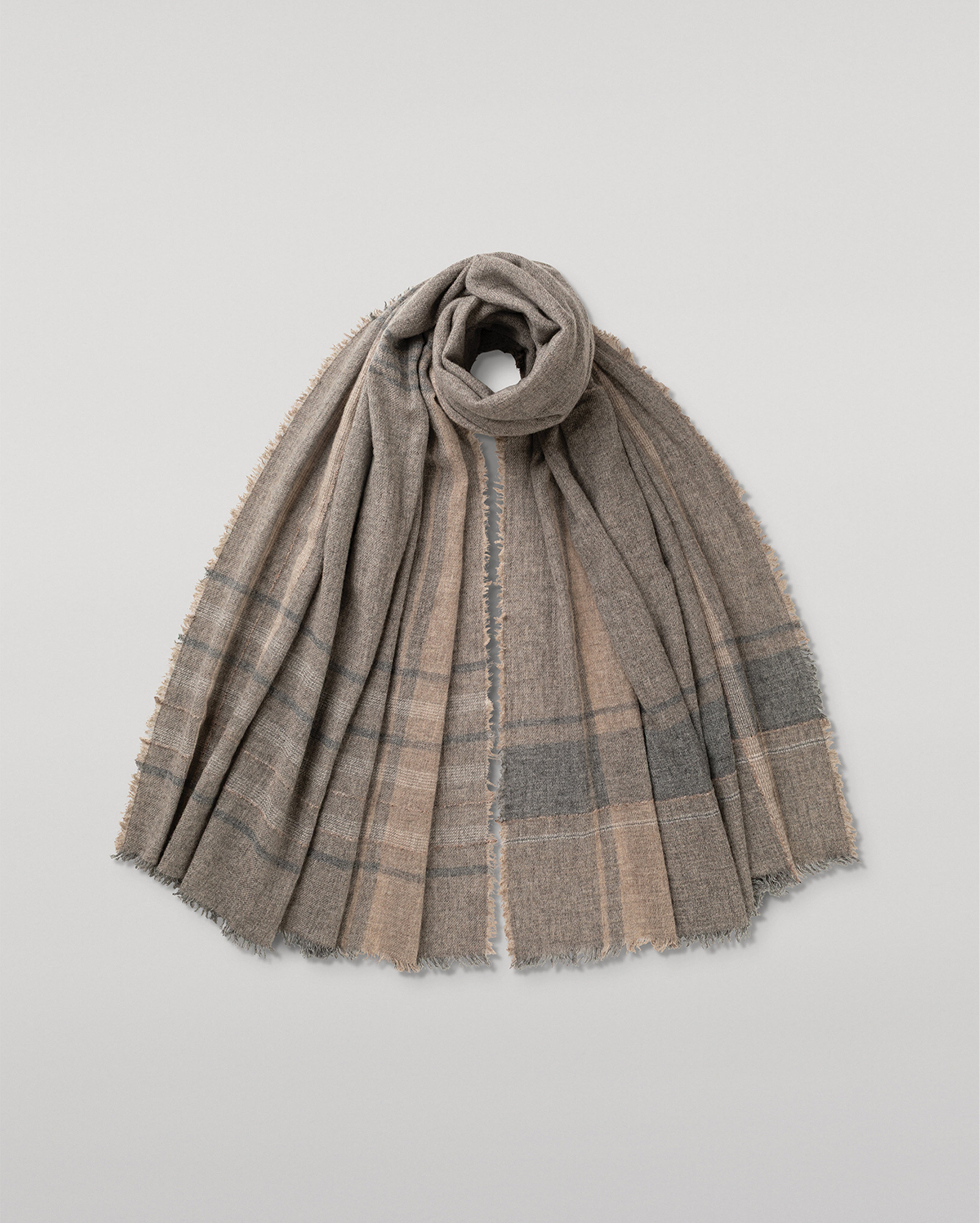 Johnstons of Elgin - Gullane Natural Cashmere Stole