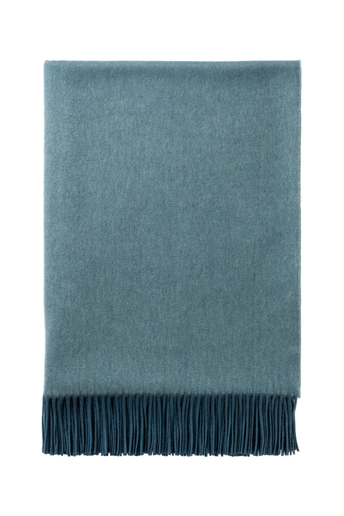 Johnstons of Elgin - Umbra Cashmere Throw in Seascape