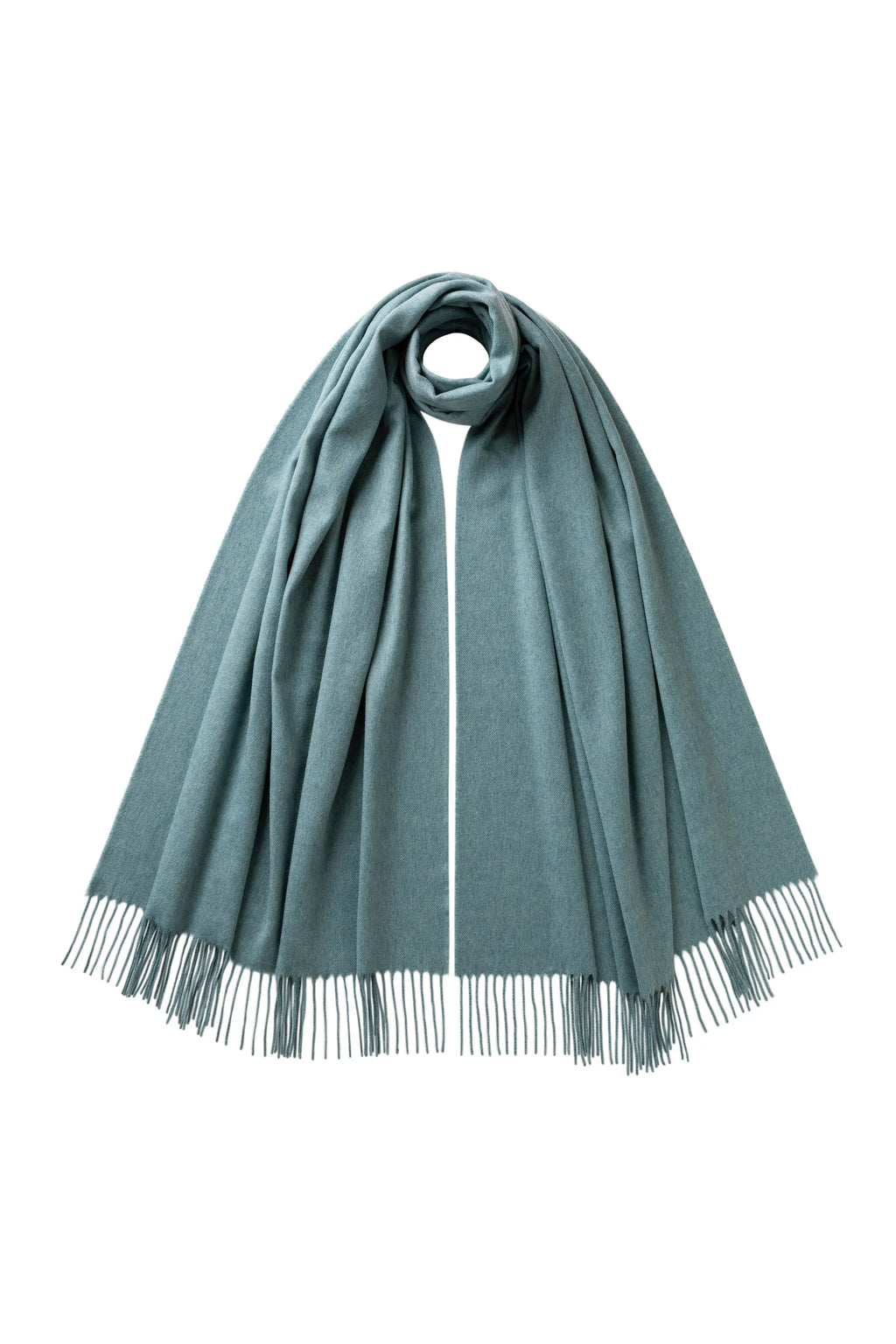 Johnstons of Elgin - Green Cashmere Stole