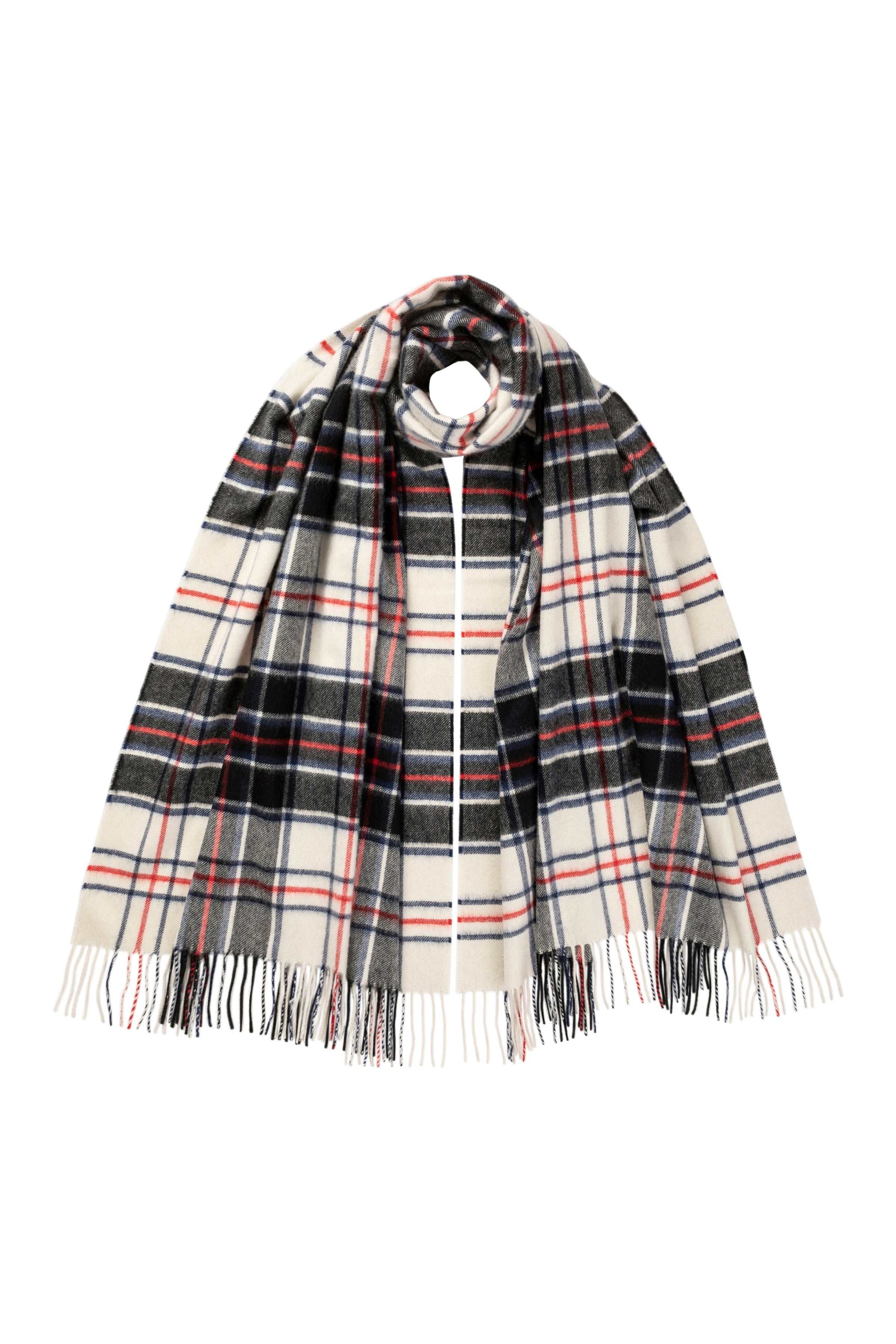 Johnstons of Elgin - MacRae Tartan Cashmere Stole