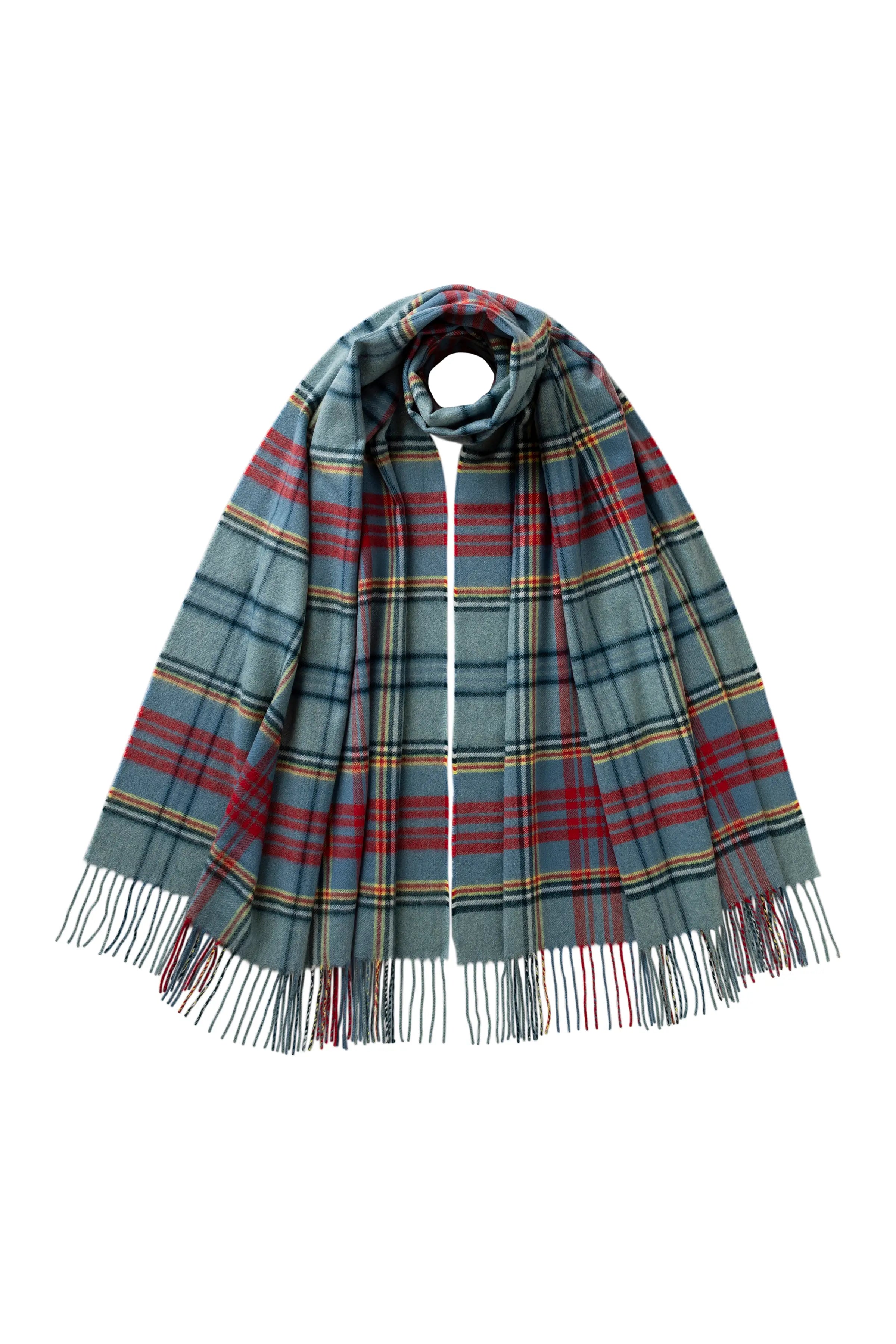 Johnstons of Elgin - Anderson Tartan Cashmere Stole