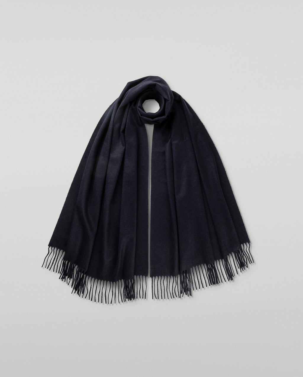 Johnstons of Elgin - Dark Navy Cashmere Stole