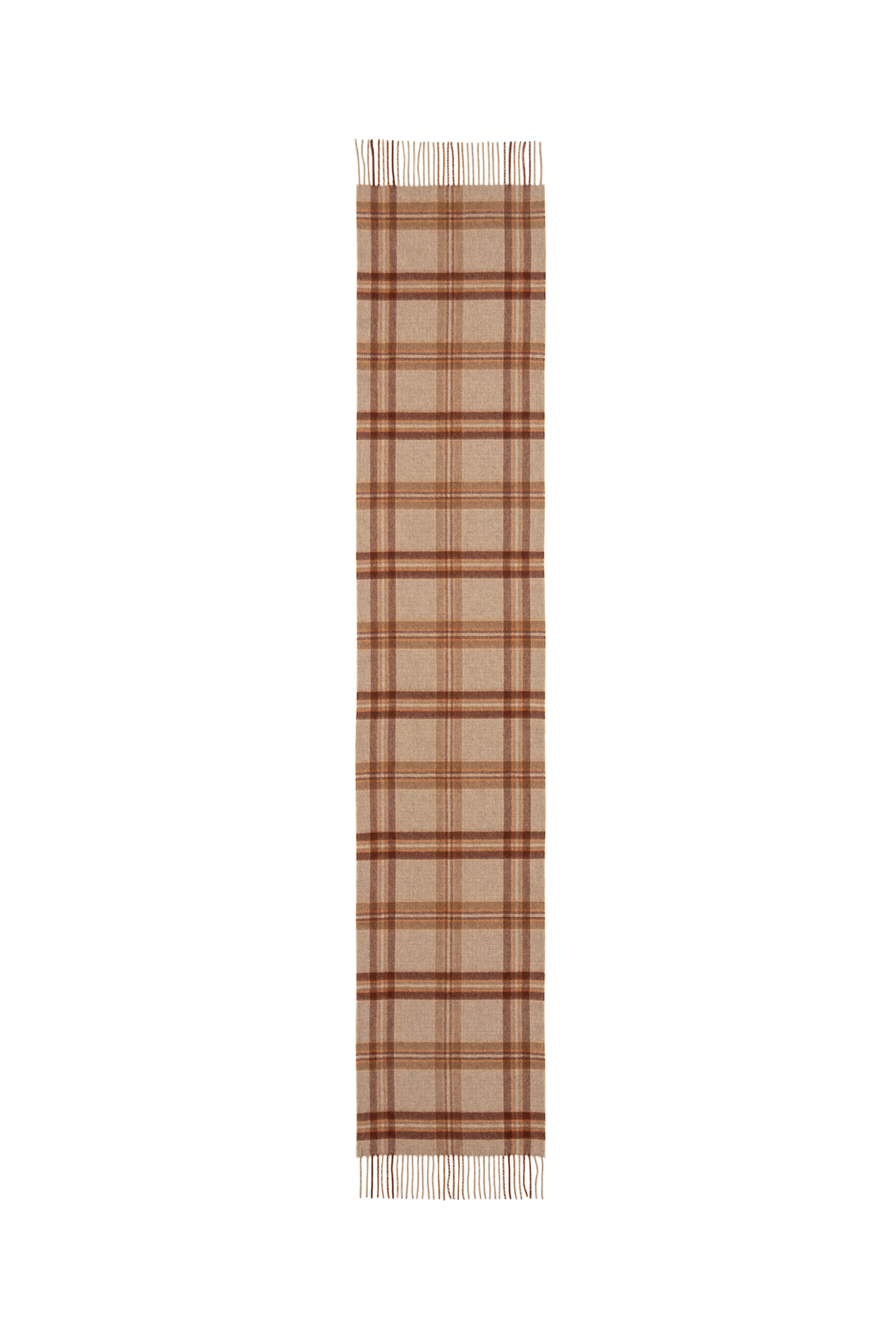 Johnstons of Elgin - Wide Cashmere Tweed Scarf