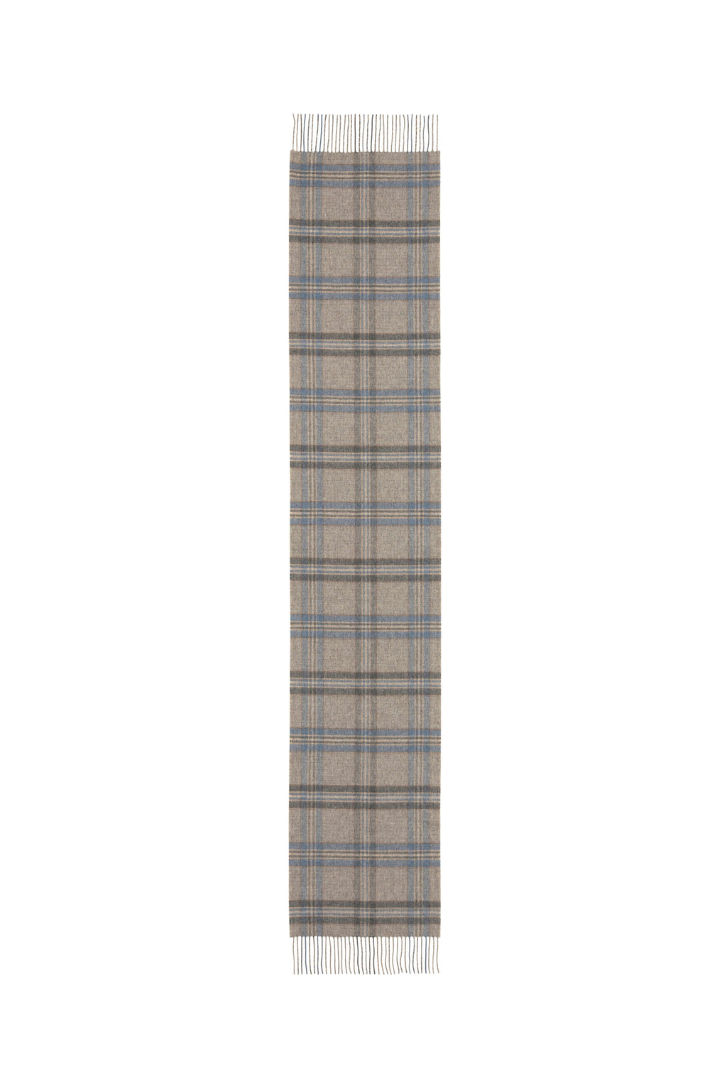 Johnstons of Elgin - Wide Cashmere Tweed Scarf