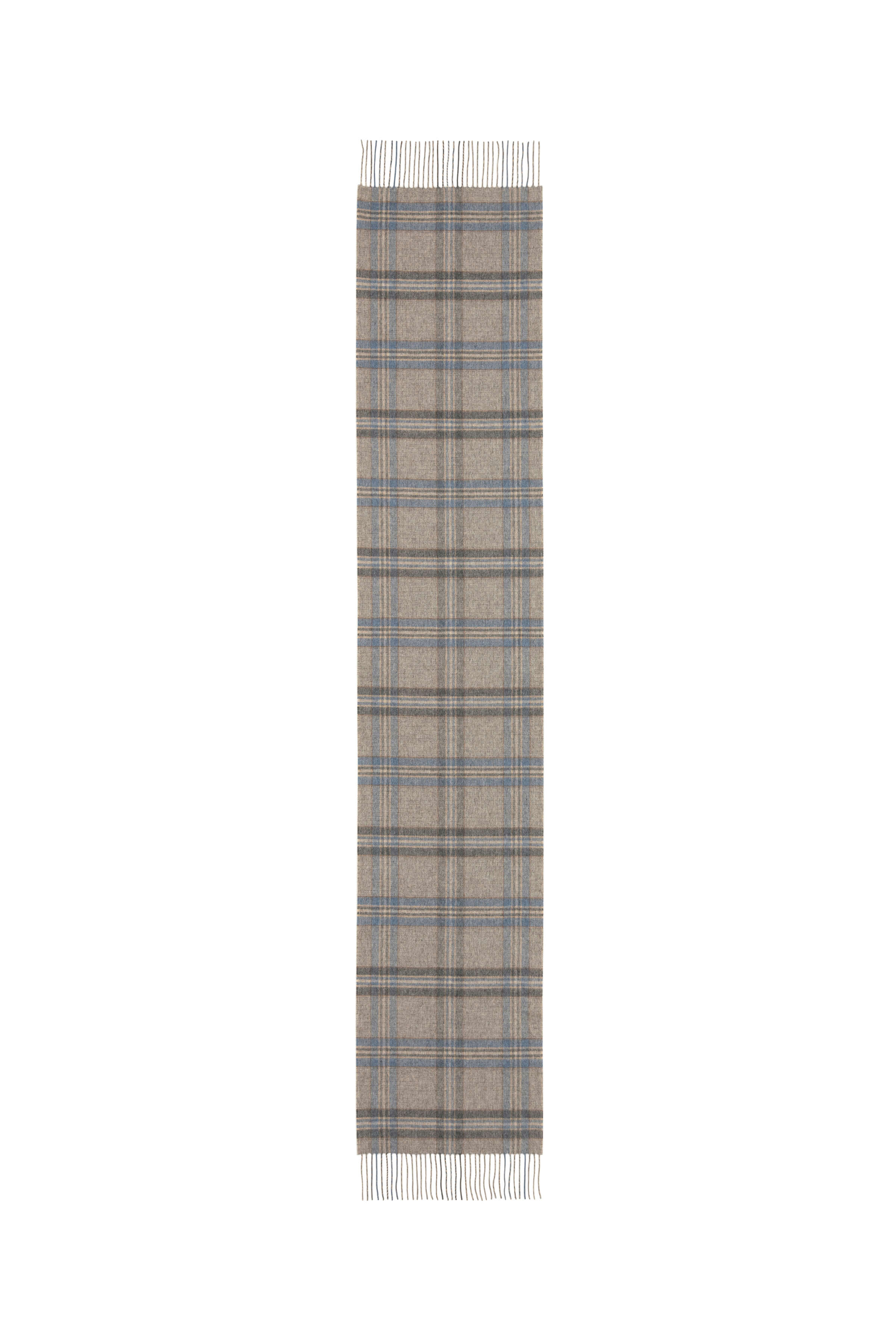 Johnstons of Elgin - Wide Cashmere Tweed Scarf