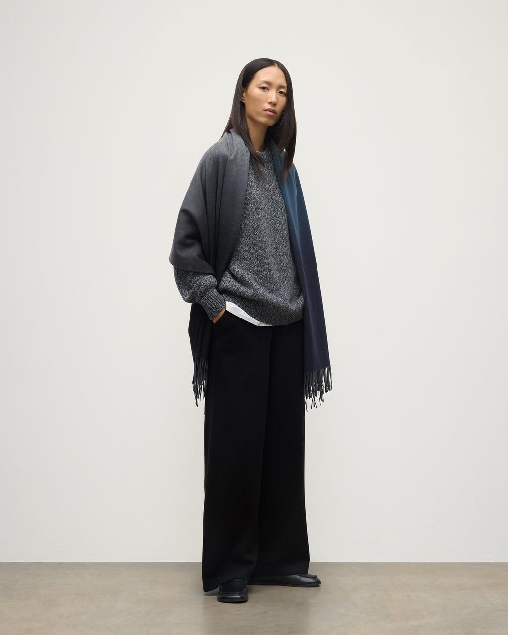 Johnstons of Elgin - Umbra Ombré Cashmere Stole
