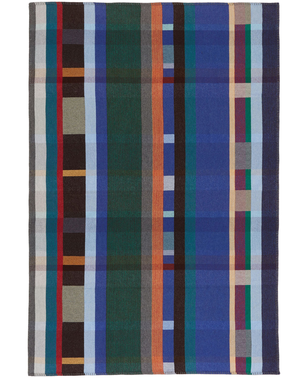 Lostine - Antoni Lambswool Block Throw - Small