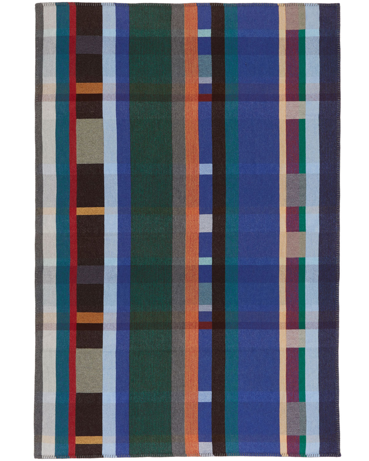 Lostine - Antoni Lambswool Block Throw - Small