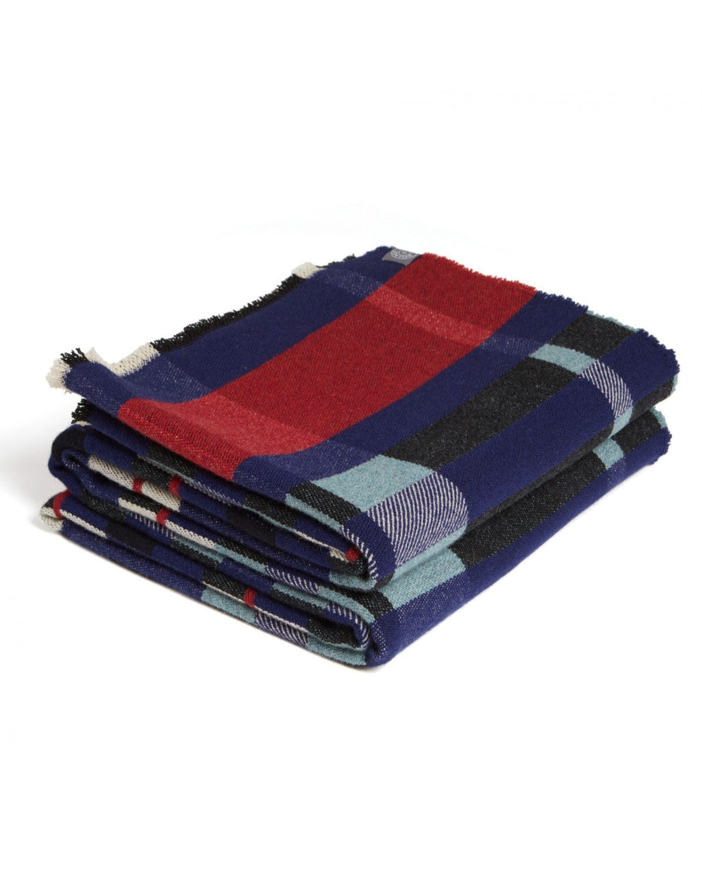 Lostine - Indigo Lambswool Stölzl Throw