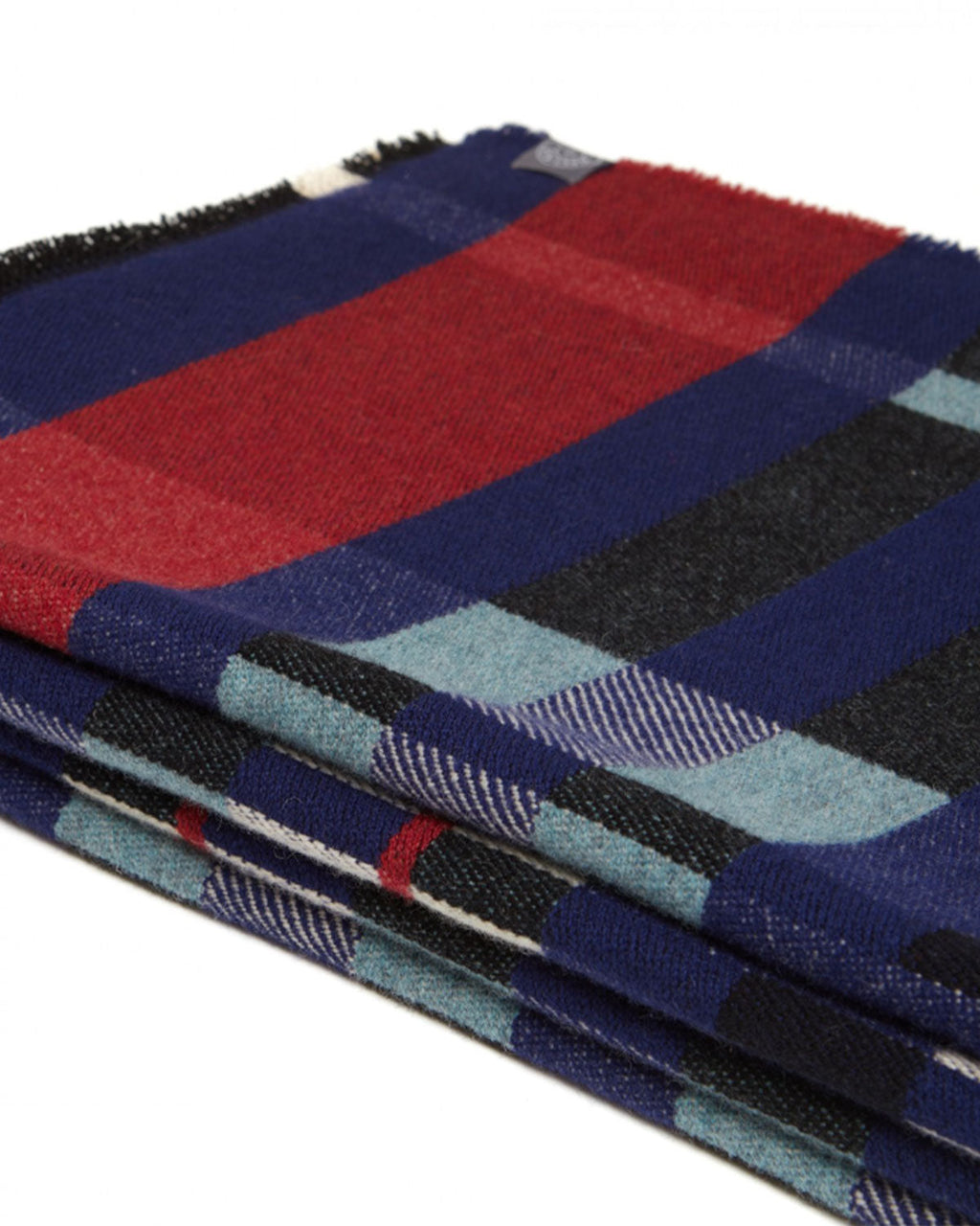 Lostine - Indigo Lambswool Stölzl Throw
