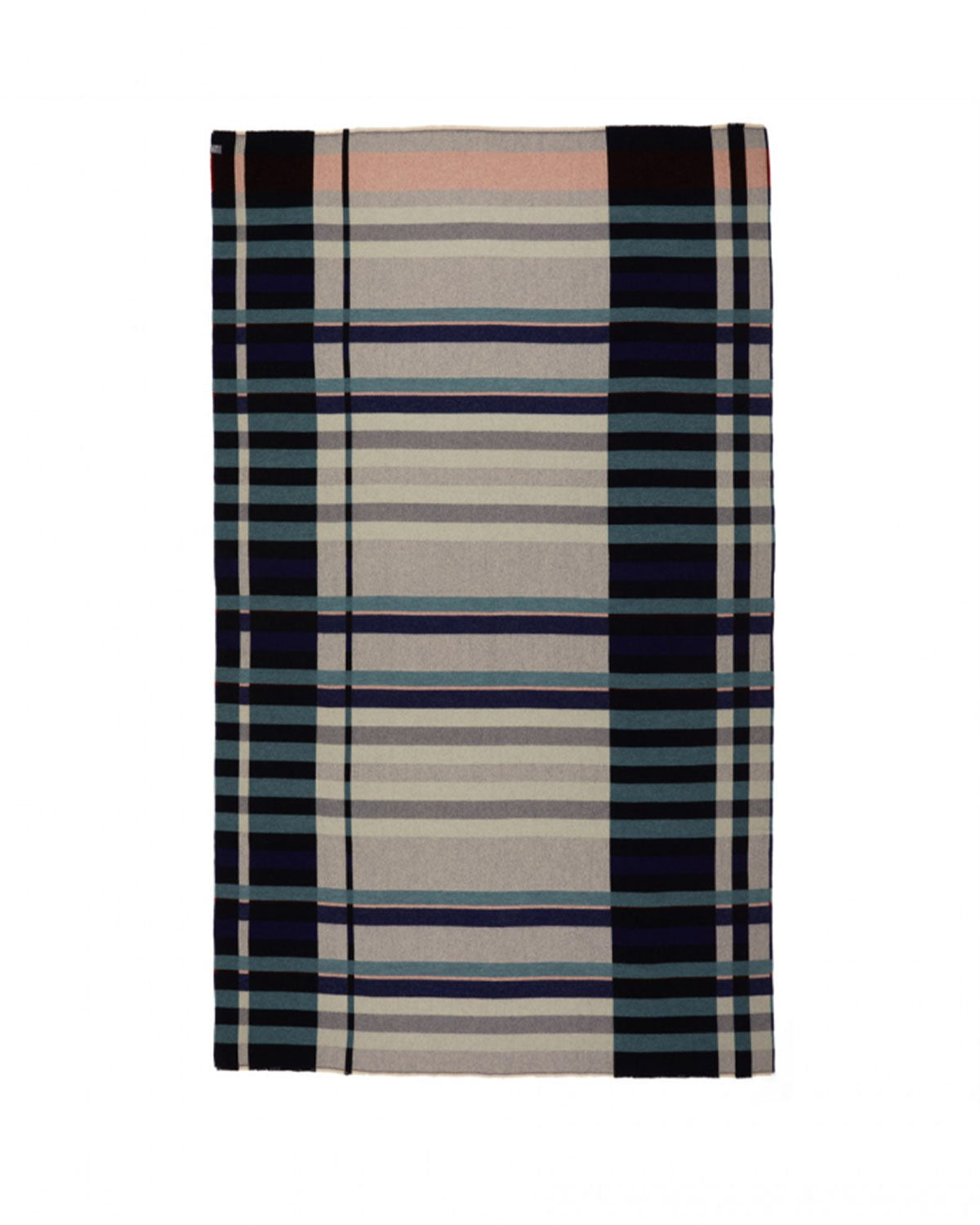 Lostine - Indigo Lambswool Stölzl Throw