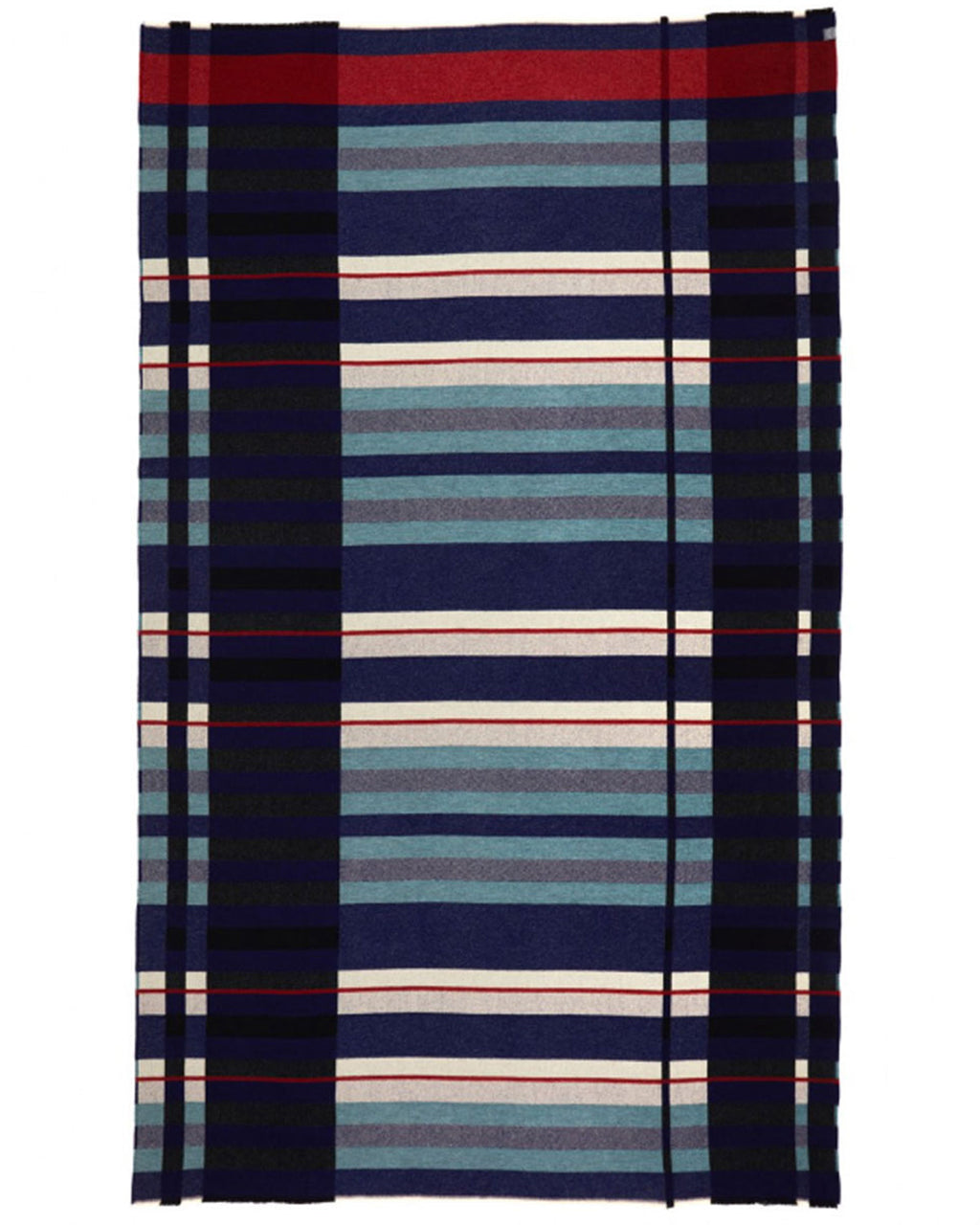 Lostine - Indigo Lambswool Stölzl Throw