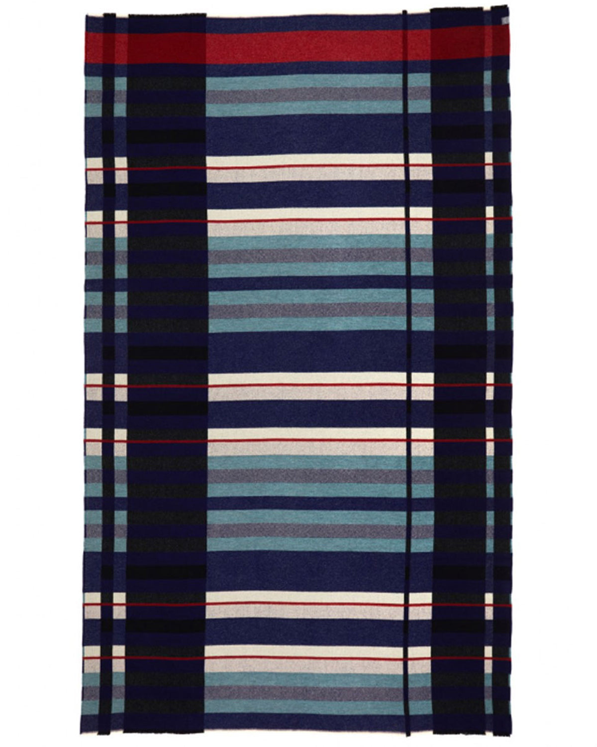Lostine - Indigo Lambswool Stölzl Throw