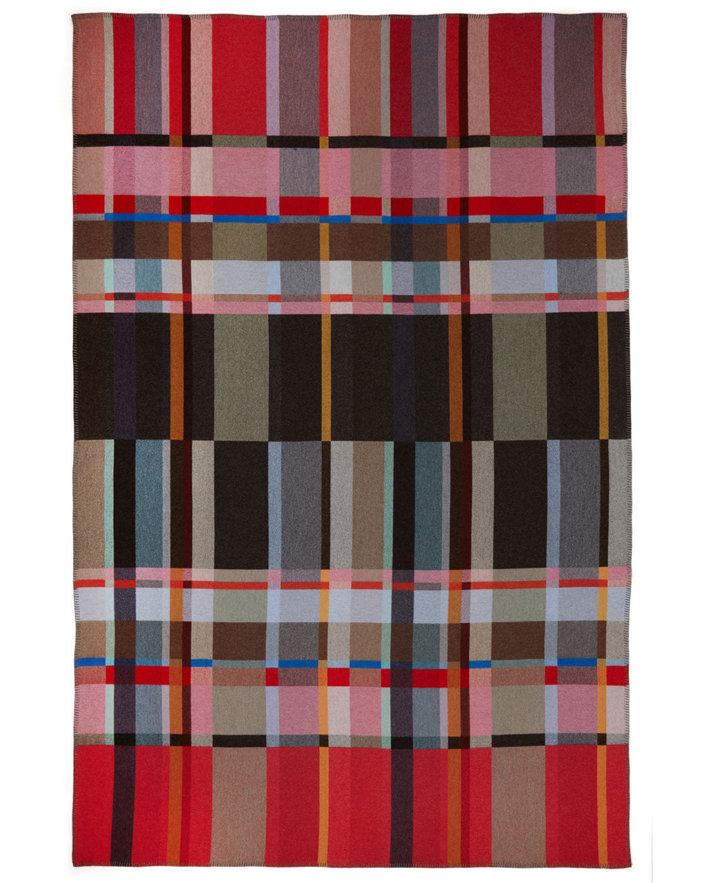 Lostine - Ladsun Lambswool Block Throw - Small