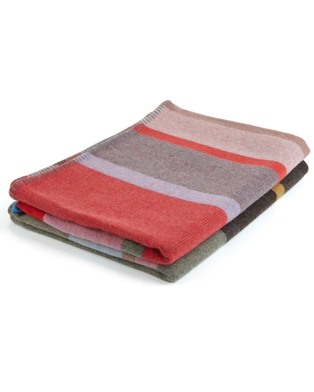 Lostine - Ladsun Lambswool Block Throw - Small