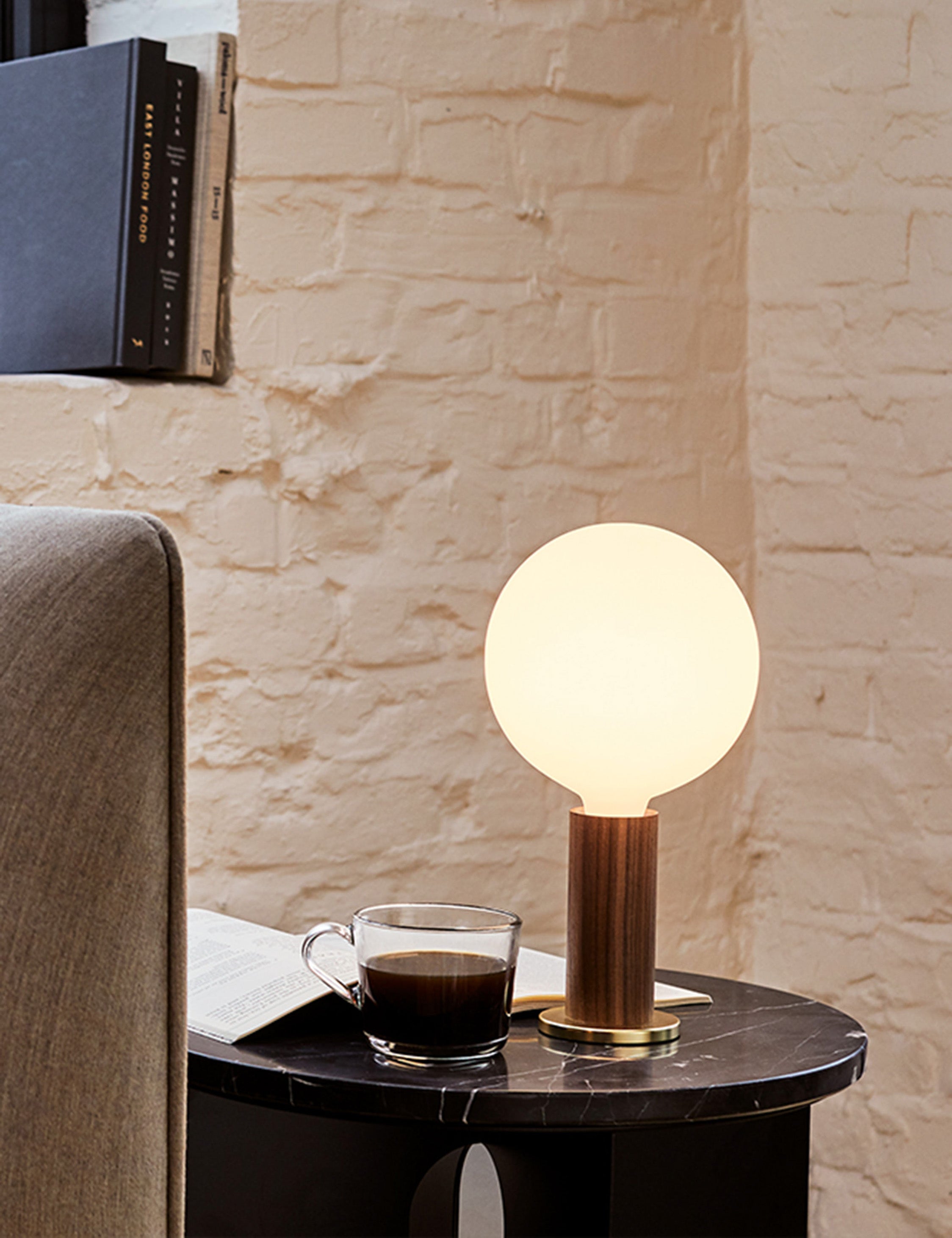 Lulu and Georgia - Knuckle Table Lamp with Sphere IV by Tala