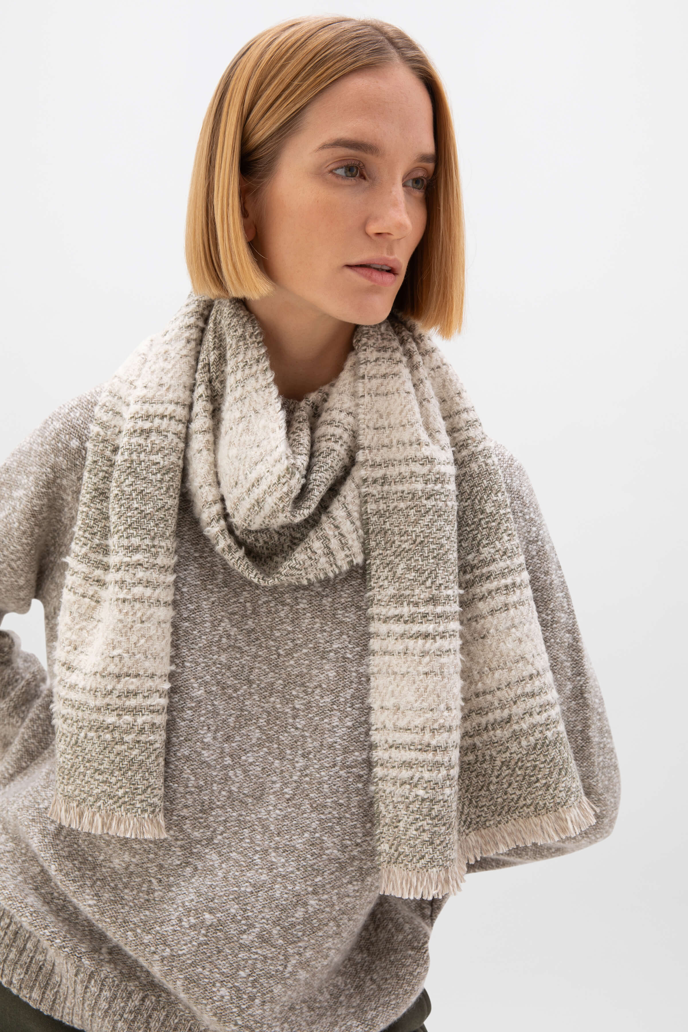 Johnstons of Elgin - Textural Ombré Scarf
