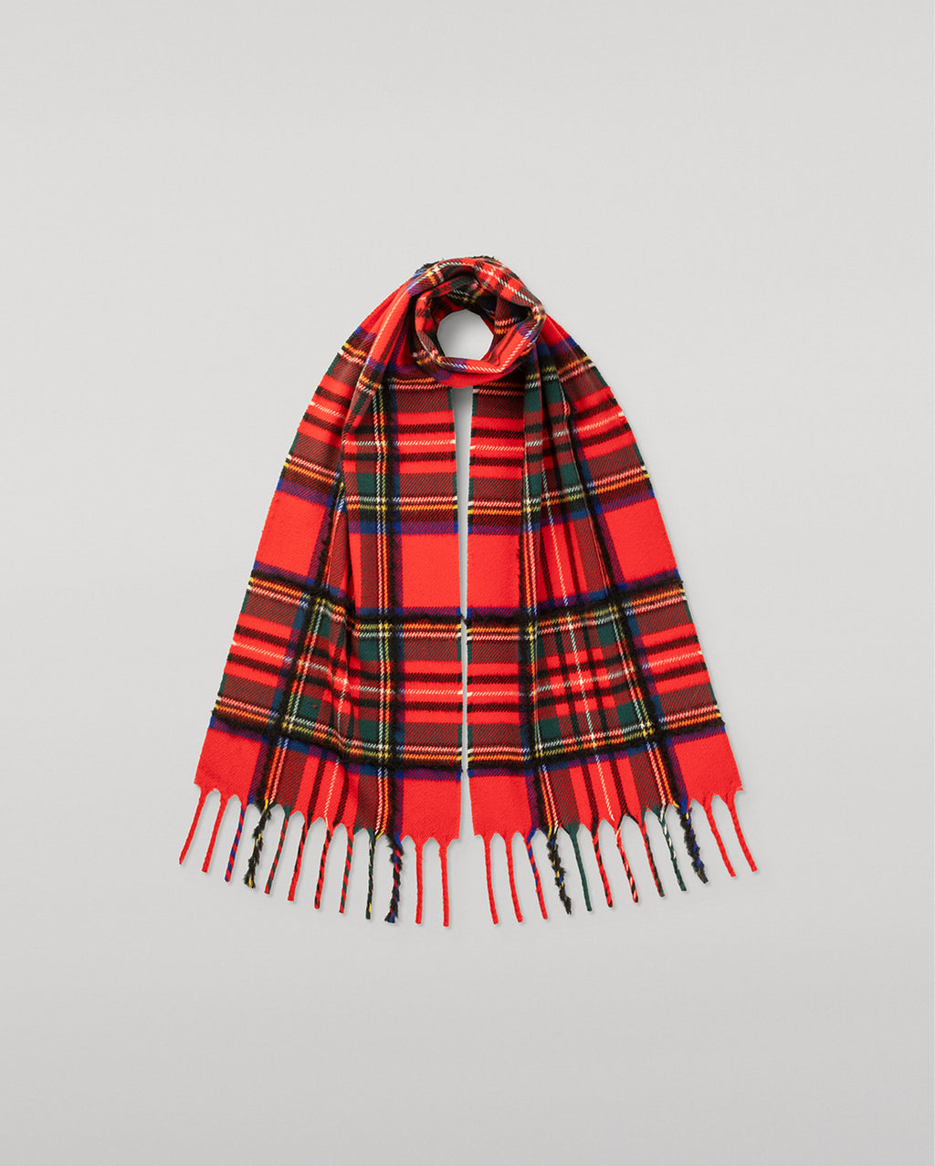 Johnstons of Elgin - Mach Royal Stewart Tartan Scarf