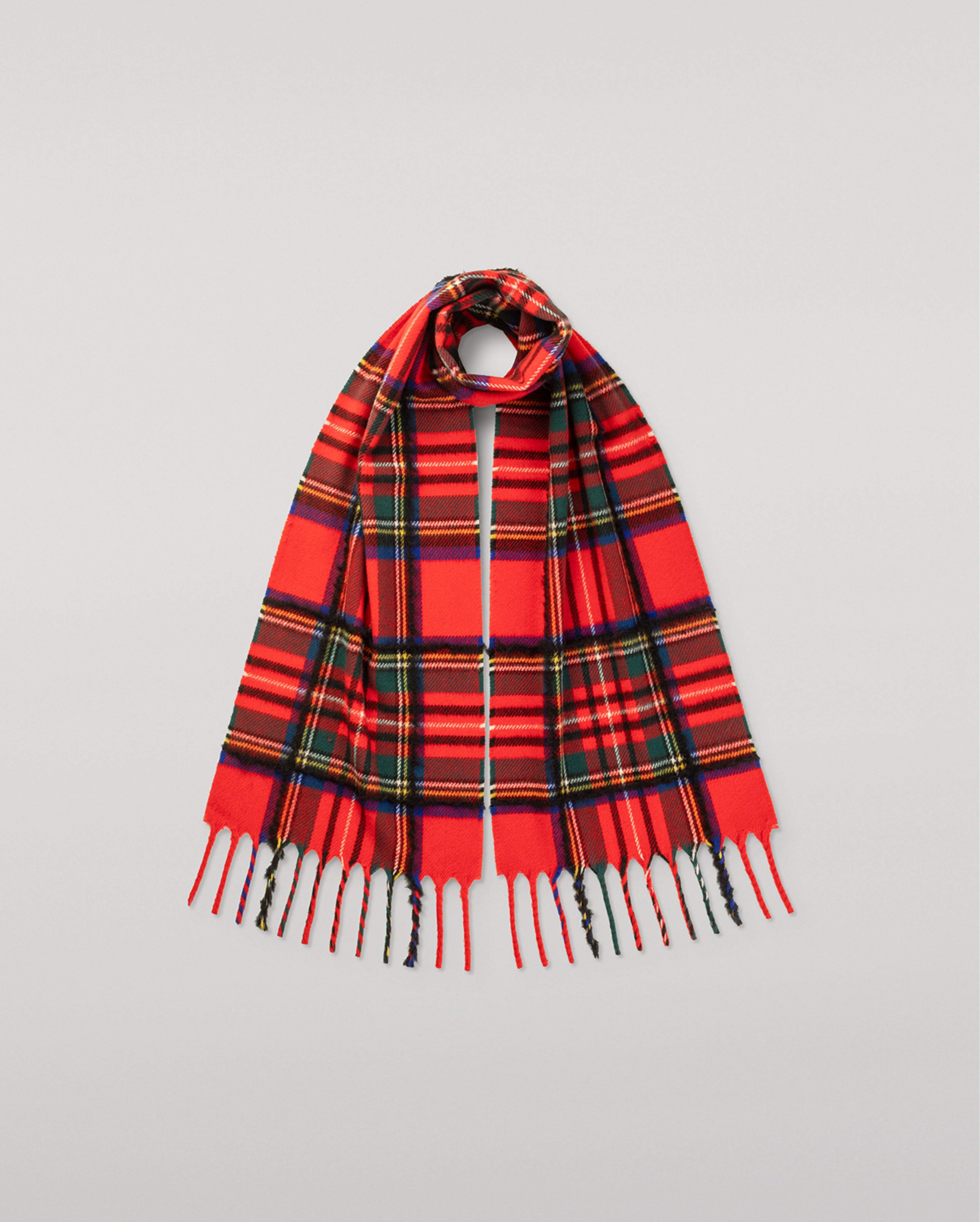 Johnstons of Elgin - Mach Royal Stewart Tartan Scarf