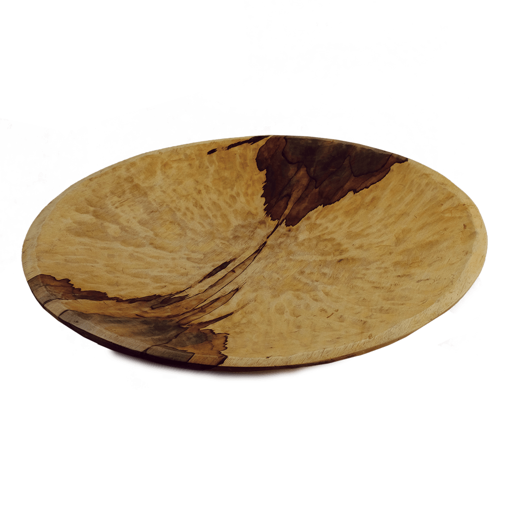 Terra Klay - XXL 24 inch Shallow Wood Bowl
