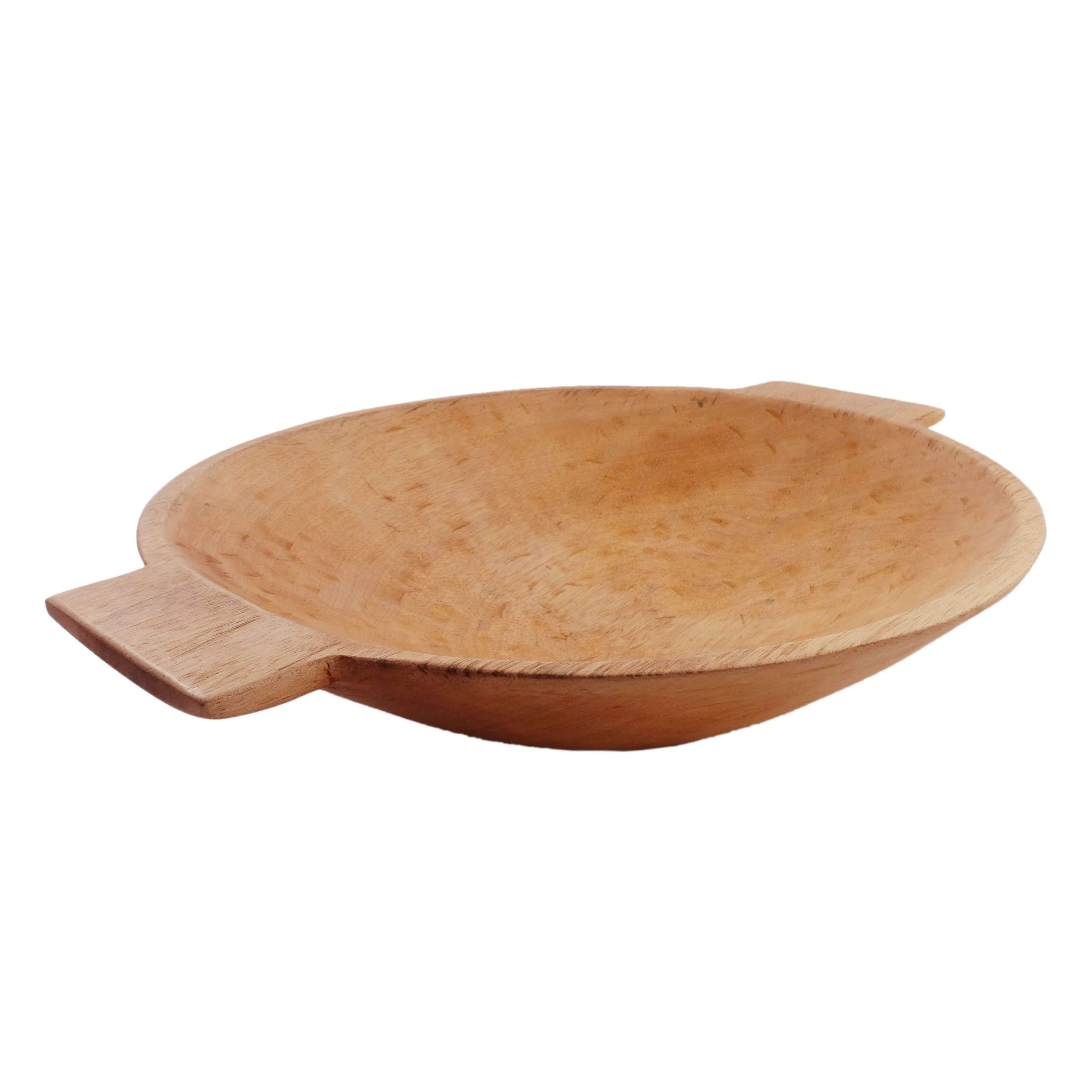Terra Klay - Large 19 inch Wood Bowl with Handles