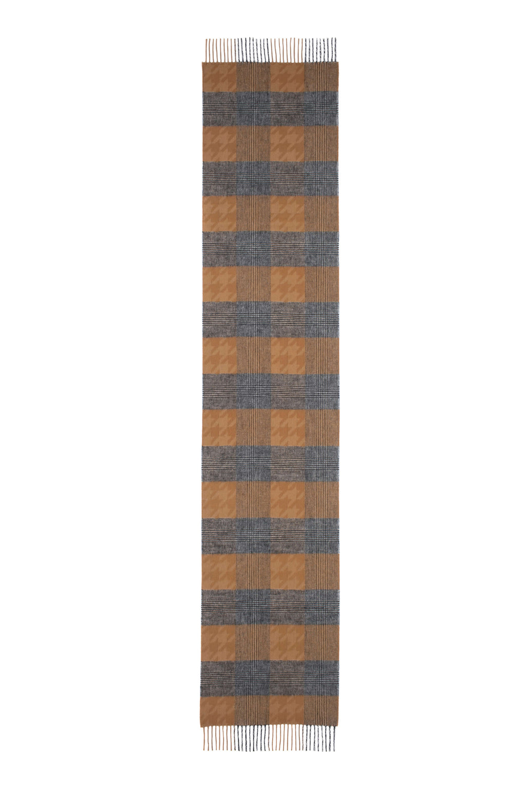 Johnstons of Elgin - Camel Highgrove Heritage Scarf