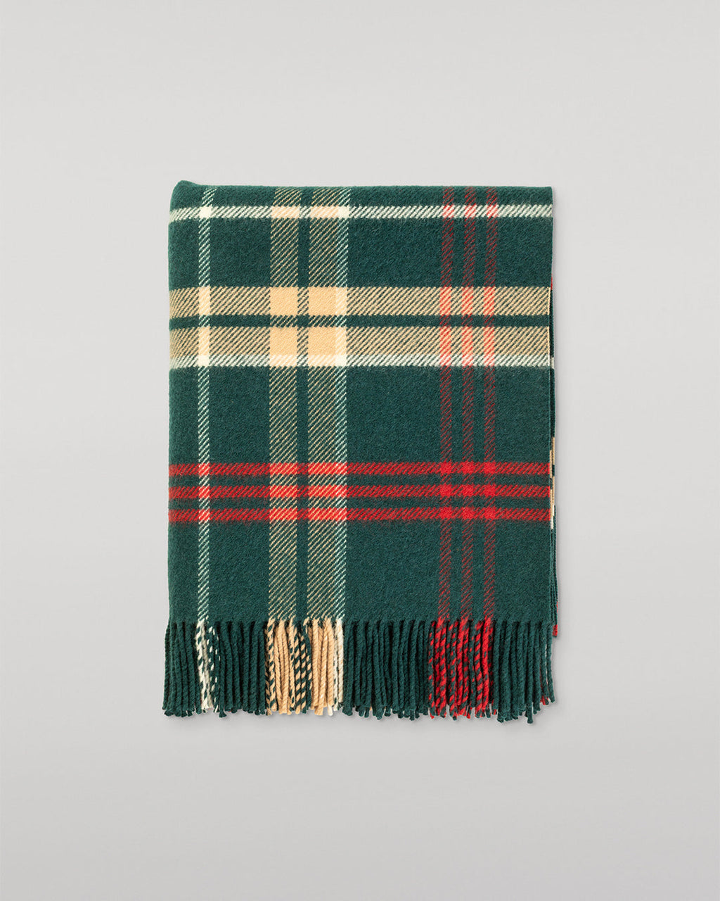 Johnstons of Elgin - Limited Edition Christmas Blanket in Green