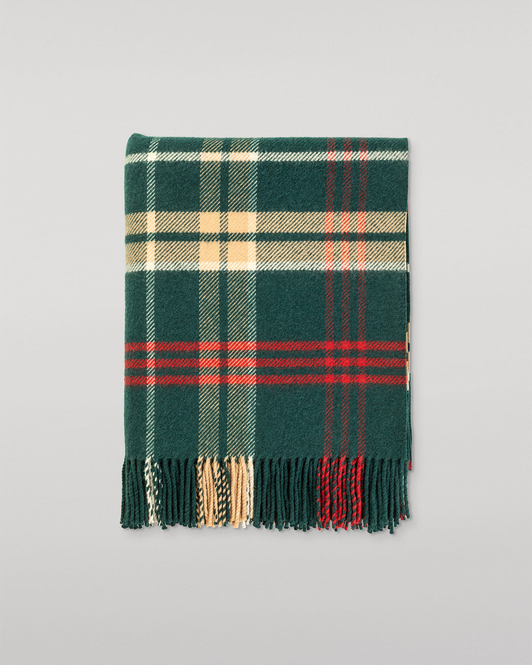 Johnstons of Elgin - Limited Edition Christmas Blanket in Green