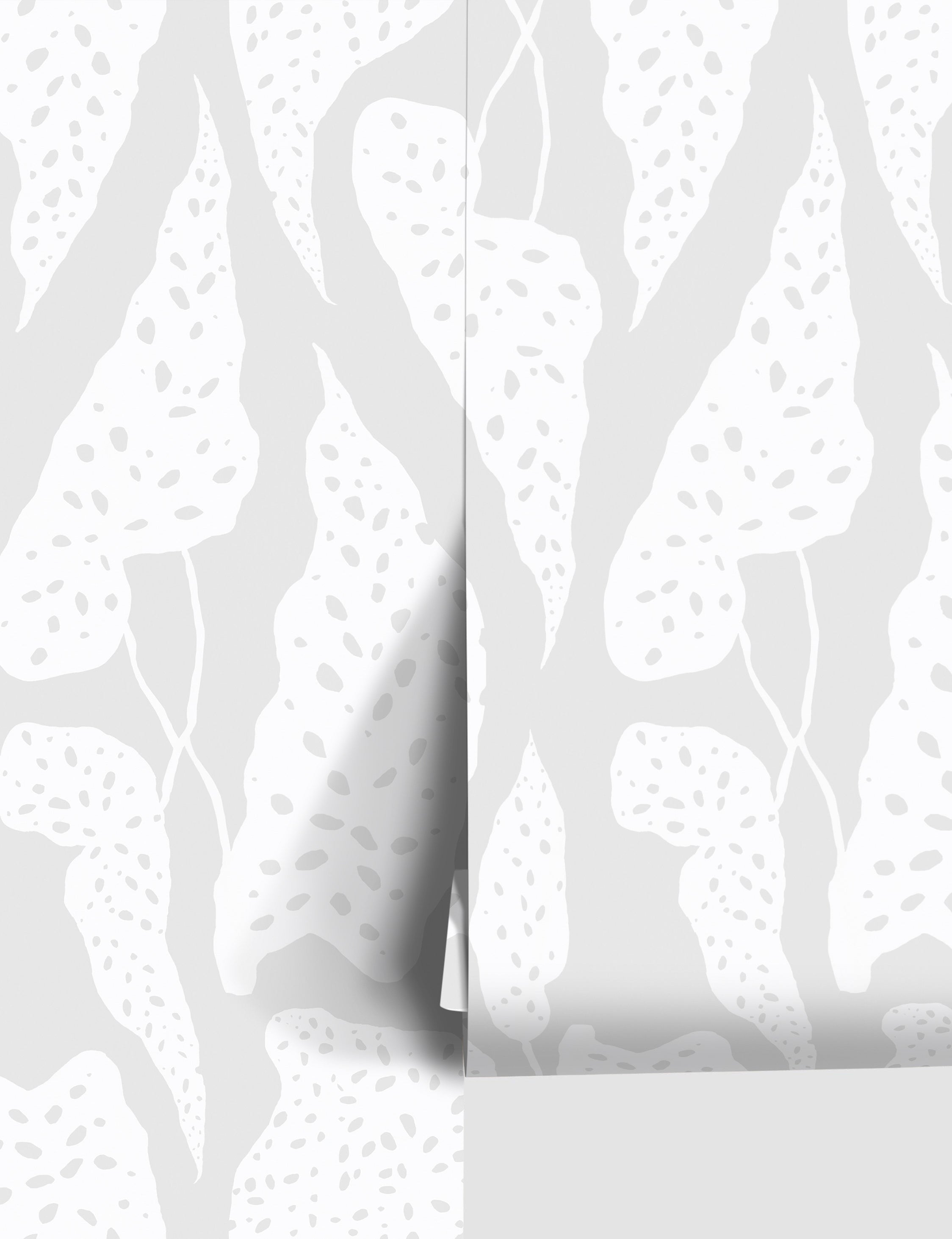 Lulu and Georgia - Begonia Wallpaper by Susan Hable