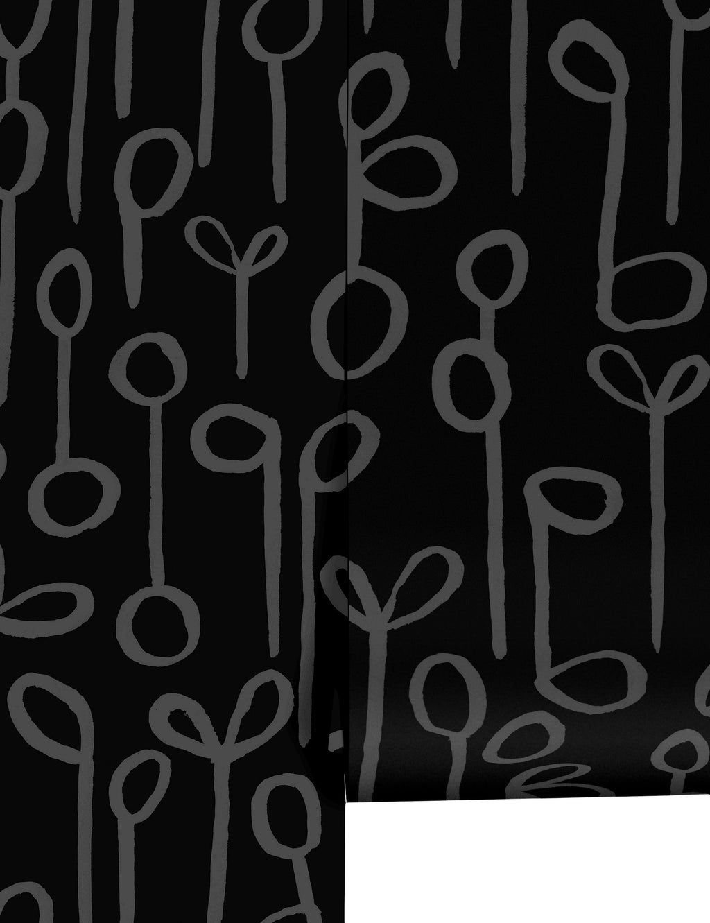 Lulu and Georgia - Seedlings Wallpaper by Susan Hable