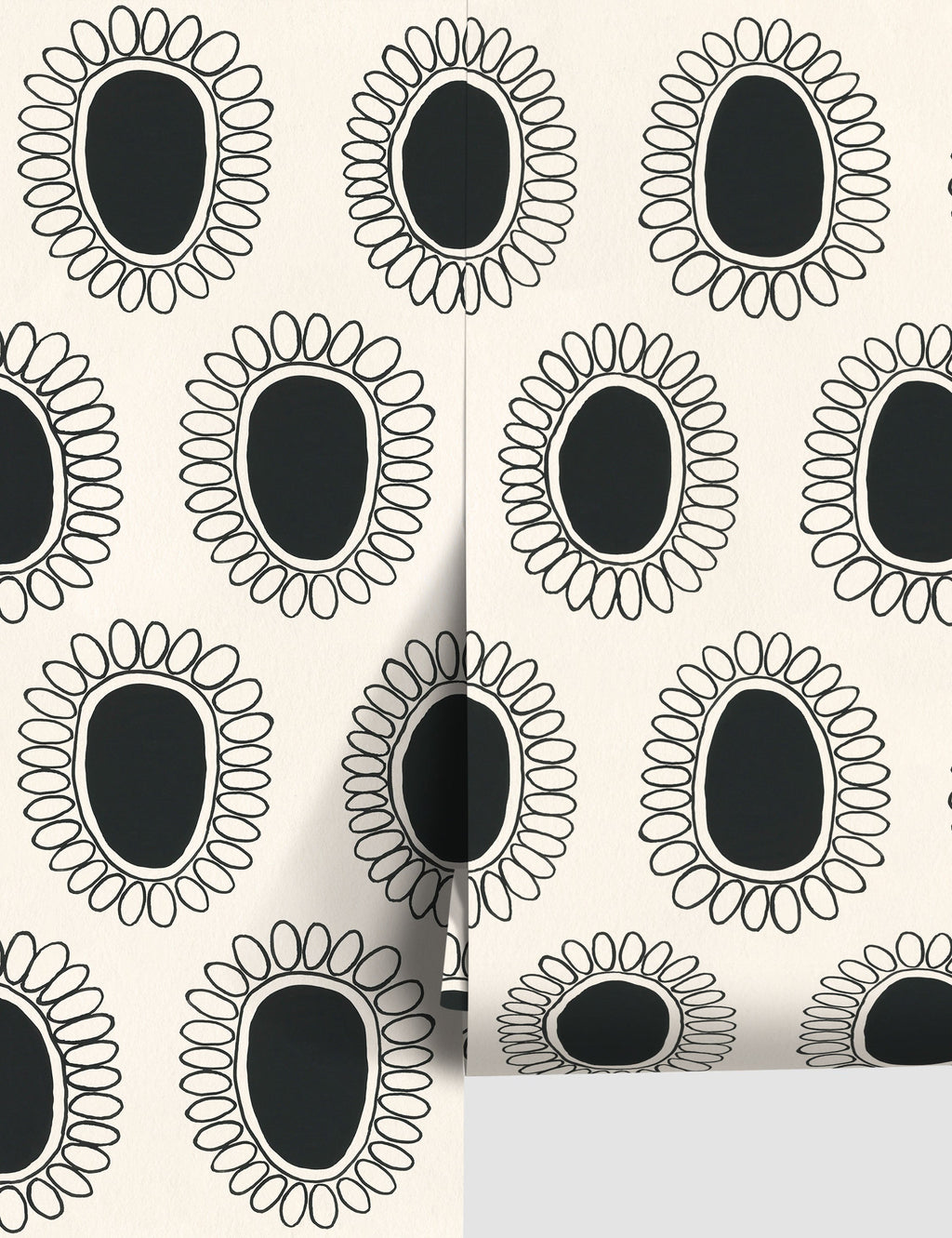 Lulu and Georgia - Garden Flower Wallpaper by Susan Hable