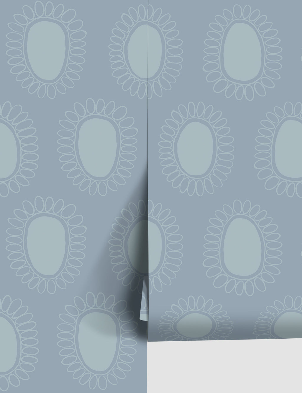 Lulu and Georgia - Garden Flower Wallpaper by Susan Hable