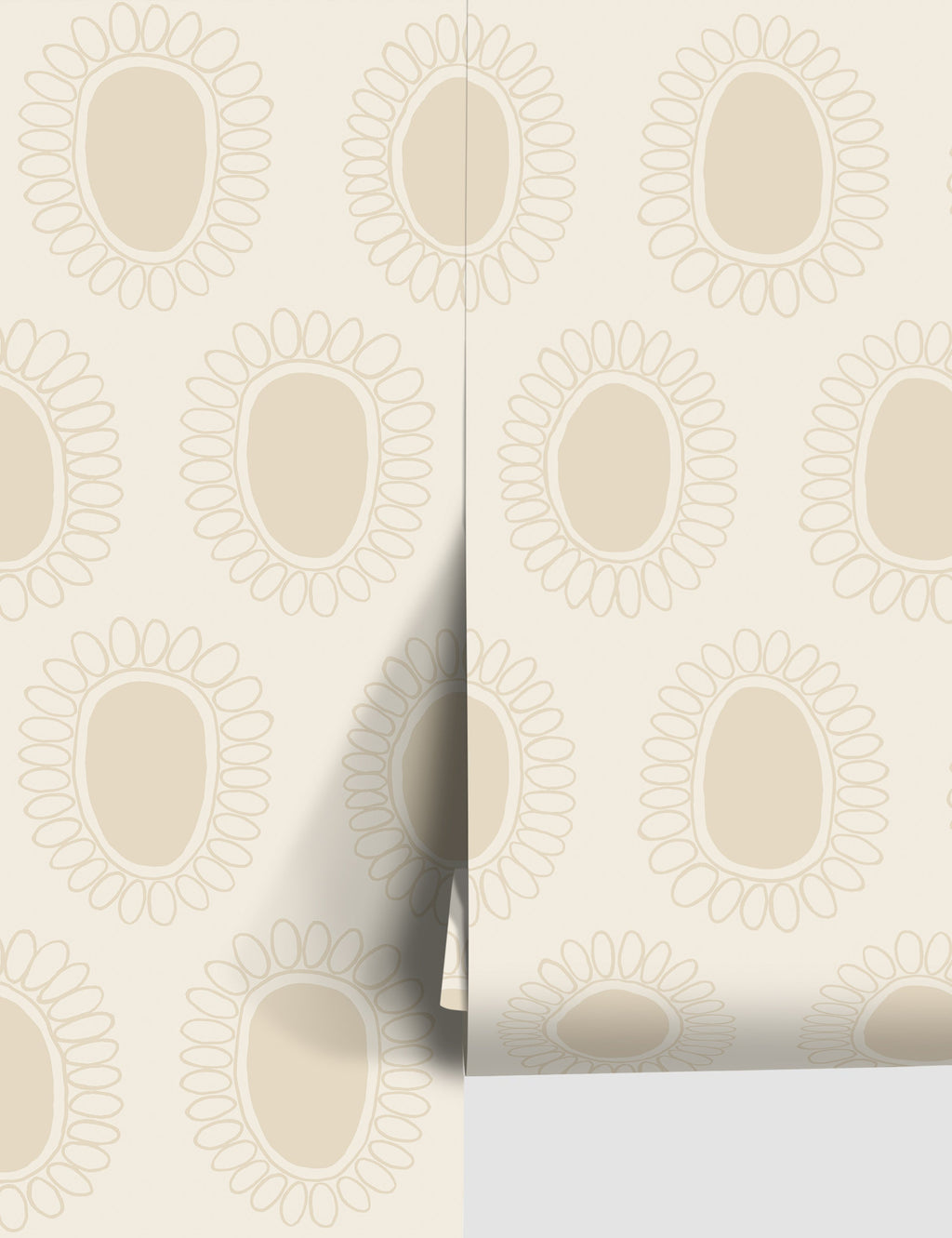 Lulu and Georgia - Garden Flower Wallpaper by Susan Hable