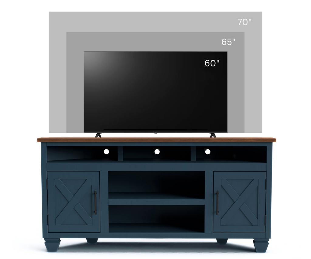 Real Cozy - 64" Liberty Corner TV Stand
