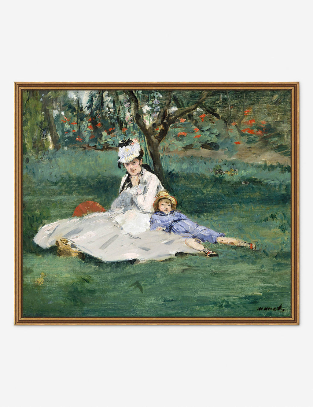 Lulu and Georgia - Garden Gazing Wall Art