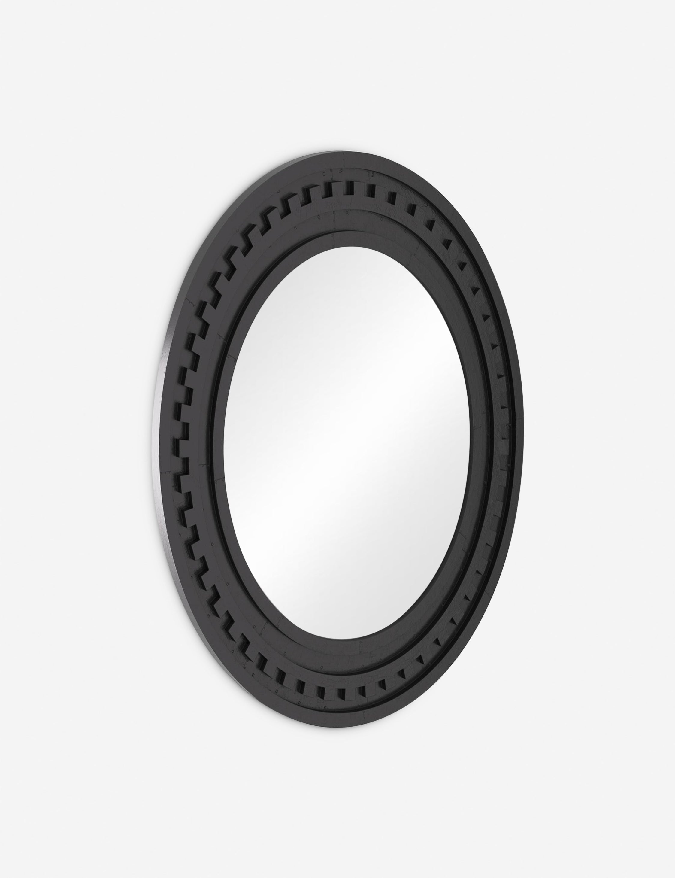 Lulu and Georgia - Yaretzi Round Mirror by Arteriors